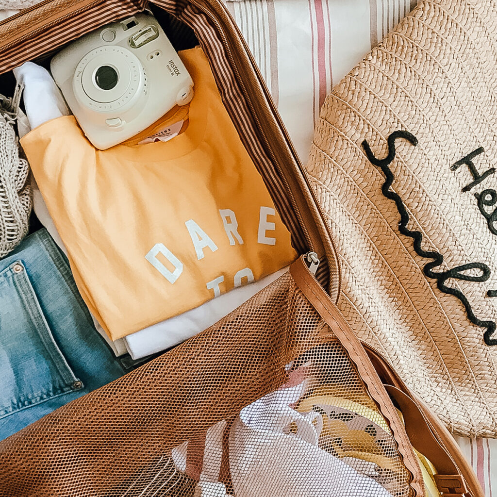 packing luggage travel blog